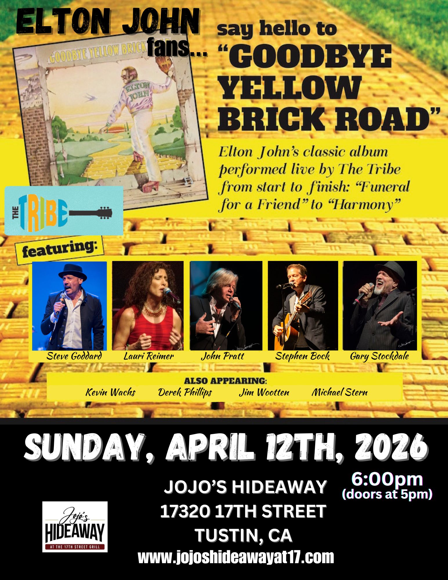 Say hello to "GOODBYE YELLOW BRICK ROAD"