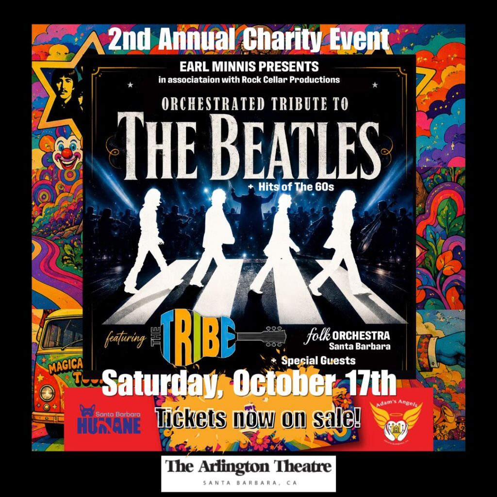 “Orchestrated Tribute to The Beatles” -featuring The Tribe & the FOLK FOURchestra of Santa Barbara